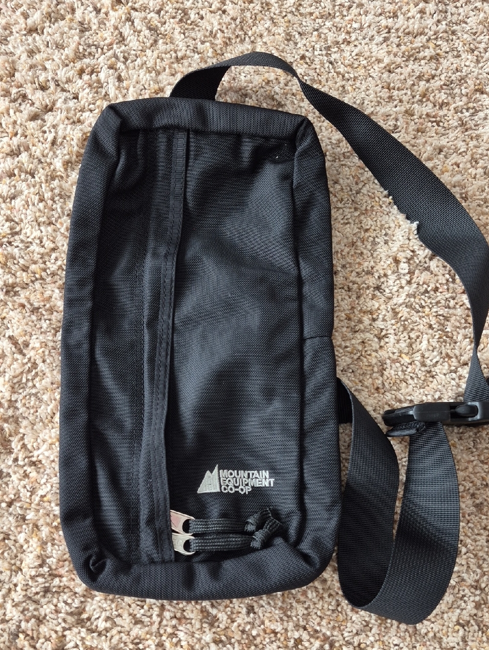 MEC Black Sling Belt Bag
